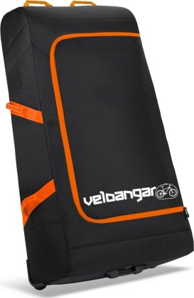 Кофр для велосипеда Veloangar №7, чёрно-оранжевый Black/Orange