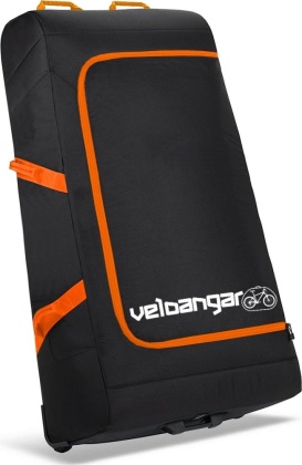 Кофр для велосипеда Veloangar 7, чёрно-оранжевый Black/Orange