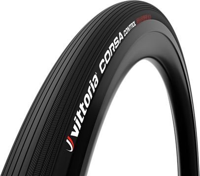 Покрышка Vittoria Corsa Control 700x25C, Foldable, чёрная Full Black