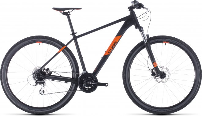 Велосипед Cube Aim Pro 27.5 (2020) Black/Orange
