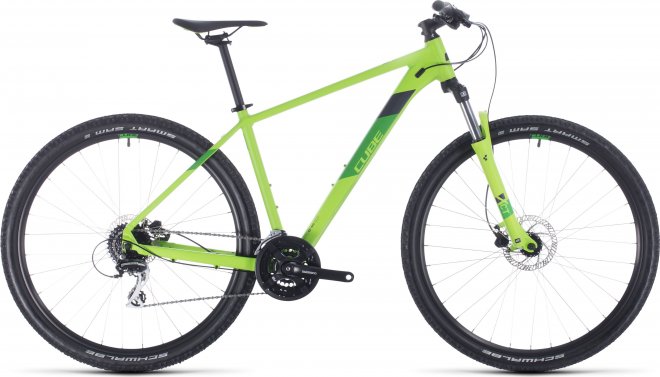 Велосипед Cube Aim Pro 27.5 (2020) Green/Iridium