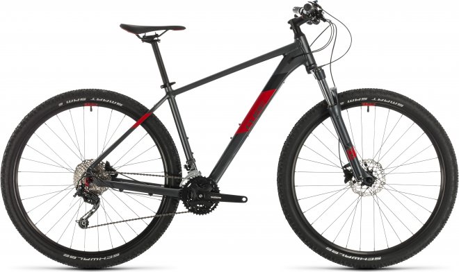 Велосипед Cube Aim SL 27.5 (2020) Iridium/Red