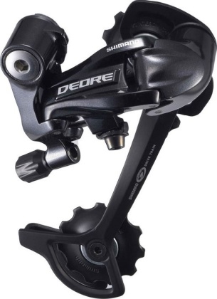 Переключатель скоростей задний Shimano Deore RD-M591-SGS, чёрный Black