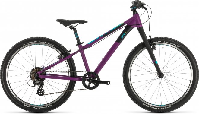 Велосипед Cube Acid 240 SL (2020) Purple/Blue