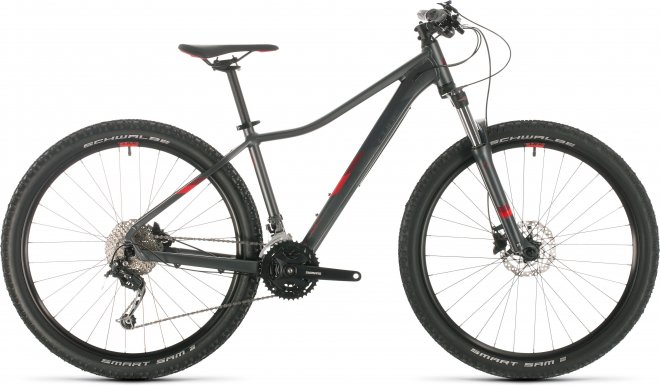 Велосипед Cube Access WS Pro 27.5 (2020) Iridium/Deep Red