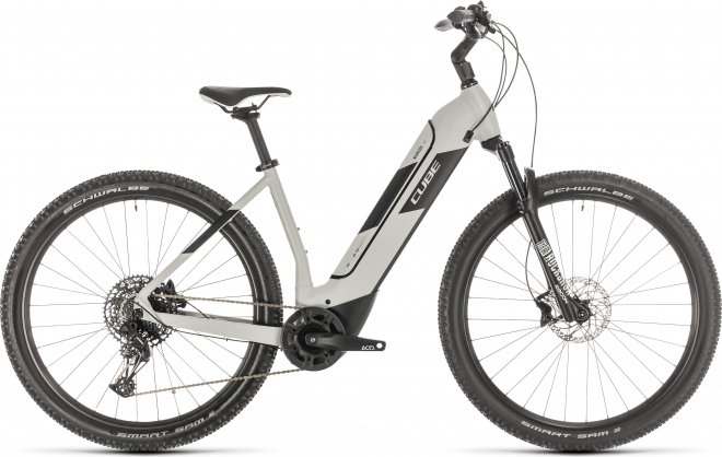 Велосипед Cube Nuride Hybrid Exc 500 (2020) Grey/Black