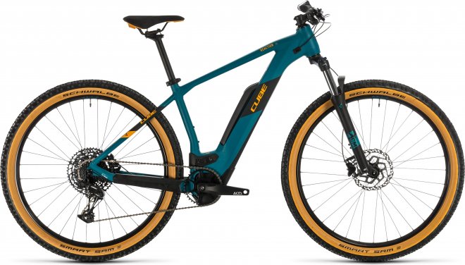Велосипед Cube Reaction Hybrid Pro 500 29 (2020) Pinetree/Orange