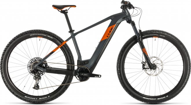 Велосипед Cube Reaction Hybrid SL 625 29 (2020) Grey/Orange