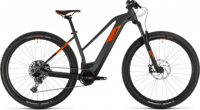 Велосипед Cube Reaction Hybrid SL 625 29 Trapeze (2020) Grey/Orange
