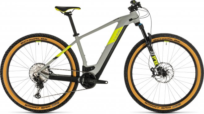 Велосипед Cube Reaction Hybrid SLT 625 29 (2020) Grey/Yellow