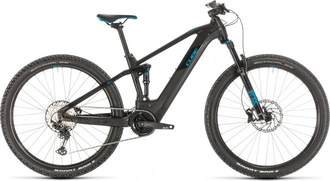 Велосипед Cube Stereo Hybrid 120 Race 500 29 (2020) Black/Blue