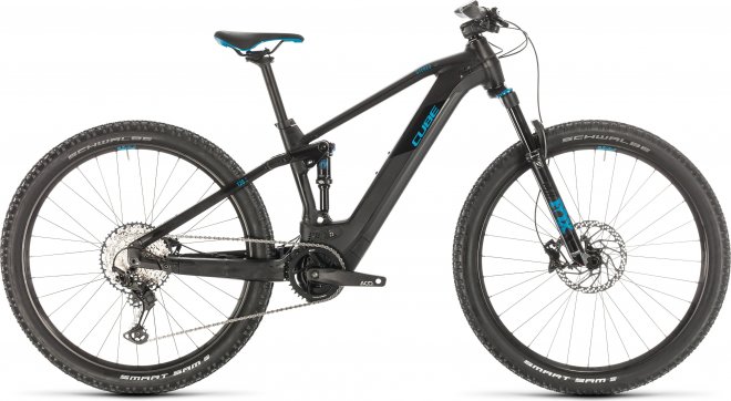 Велосипед Cube Stereo Hybrid 120 Race 625 29 (2020) Black/Blue