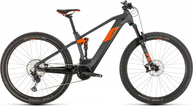 Велосипед Cube Stereo Hybrid 120 Race 625 29 (2020) Grey/Orange