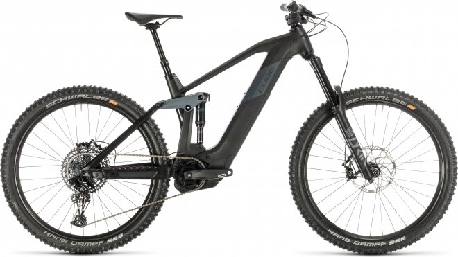 Велосипед Cube Stereo Hybrid 160 HPC SL 625 27.5 (2020) Carbon Grey