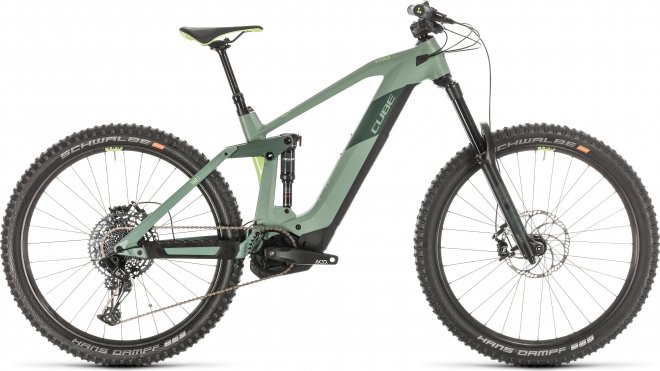 Велосипед Cube Stereo Hybrid 160 HPC SL 625 27.5 (2020) Green/Sharp Green