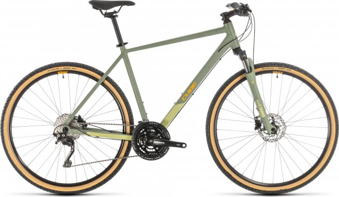 Велосипед Cube Nature Exc (2020) Green/Orange