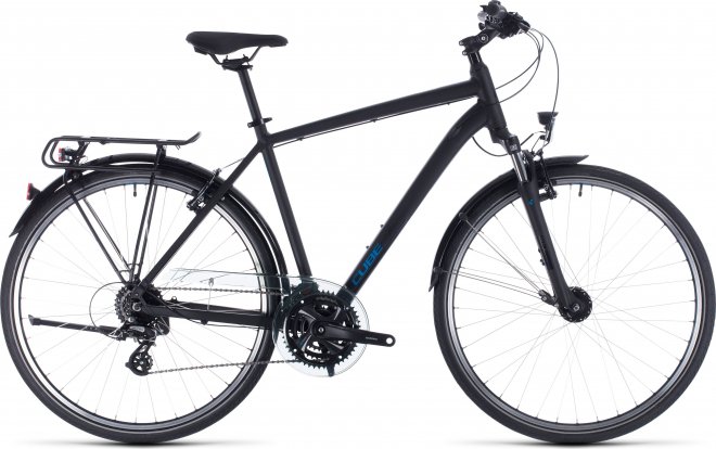 Велосипед Cube Touring (2020) Black/Blue