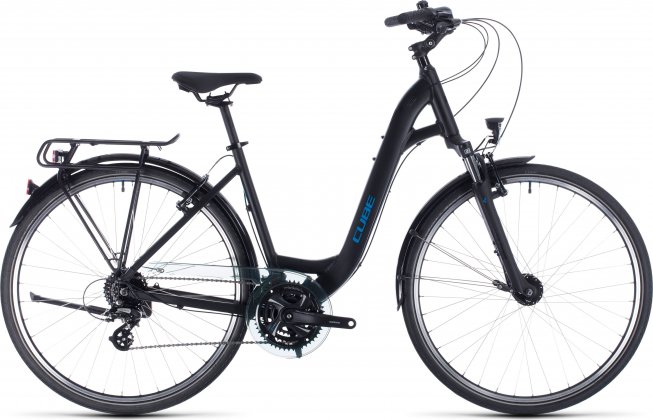 Велосипед Cube Touring Easy Entry (2020) Black/Blue