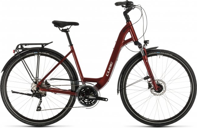 Велосипед Cube Touring Exc Easy Entry (2020) Red/Grey