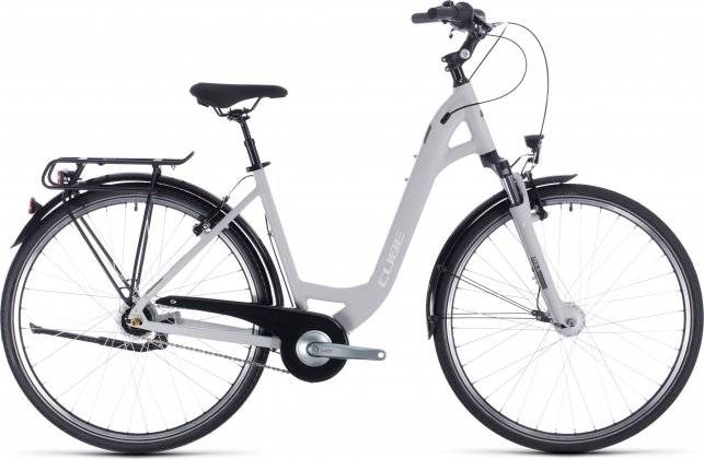 Велосипед Cube Town Pro Easy Entry (2020) Grey/White