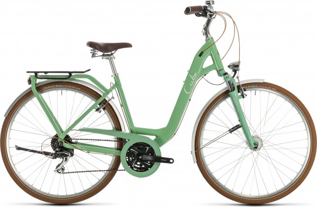 Велосипед Cube Ella Ride (2020) Green/Cream