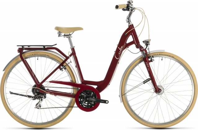 Велосипед Cube Ella Ride (2020) Red/Cream