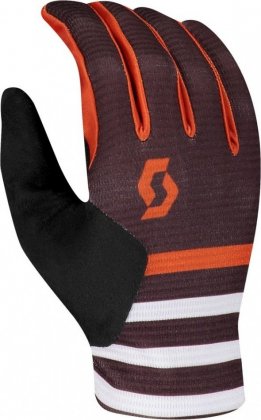 Перчатки с длинными пальцами Scott Ridance LF Glove, пурпурно-оранжевые Maroon Red/Orange Pumpkin