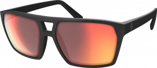 Очки солнцезащитные Scott Tune Sunglasses, чёрно-красные Black/Red Chrome Enhancer