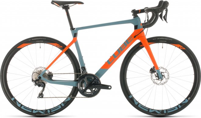 Велосипед Cube Agree C:62 Race (2020) Grey/Orange