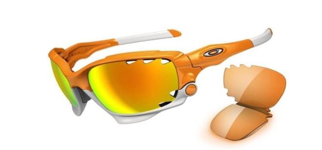 Очки спортивные Oakley Jawbone Atomic Orange