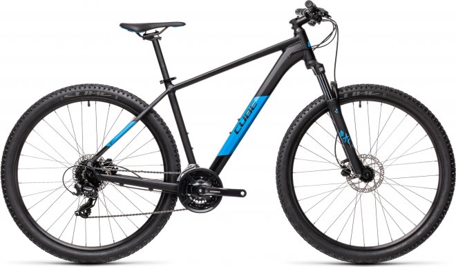 Велосипед Cube Aim Pro 27.5 (2021) Black/Blue