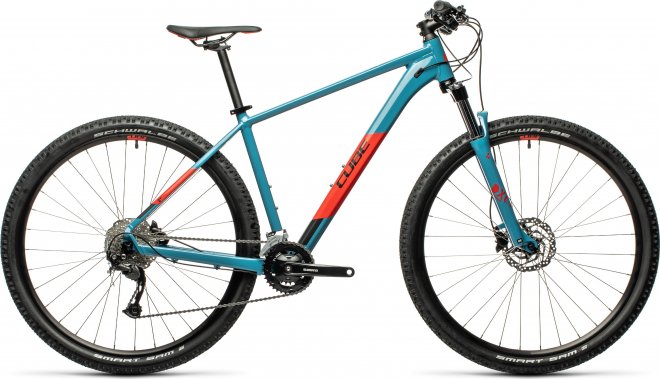 Велосипед Cube Aim EX 27.5 (2021) Blue/Red