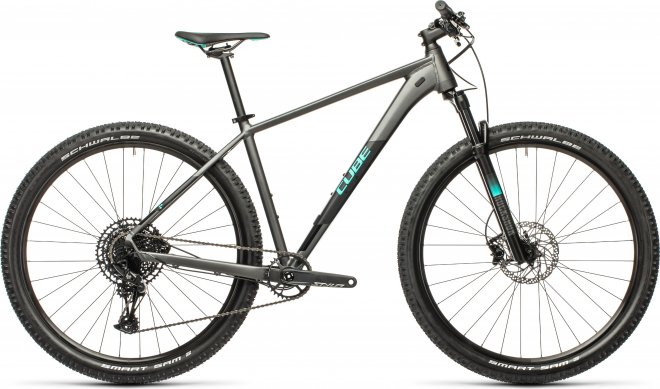 Велосипед Cube Acid 27.5 (2021) Grey/Aqua