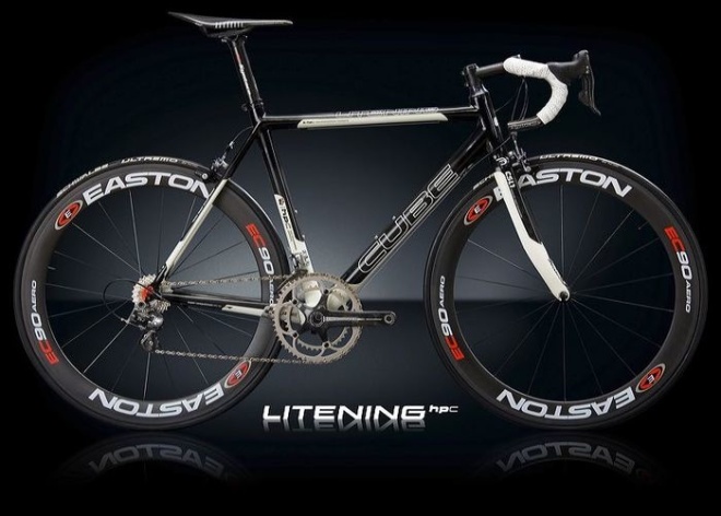 Шоссейный велосипед Cube Litening HPC Ultegra 2 - Fach Black