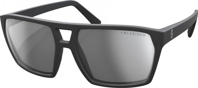Очки солнцезащитные Scott Sunglasses Tune Polarized, чёрные с серыми линзами Matte Black/Grey