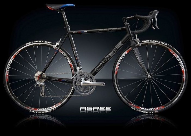 Шоссейный велосипед Cube Agree Compact Black
