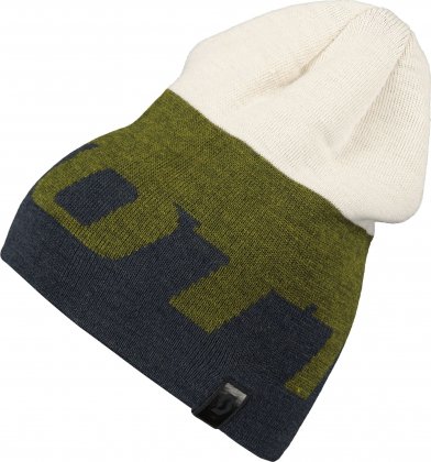 Шапка Scott Team 30 Beanie, сине-зелёно-белая Fir Green/Dark Blue