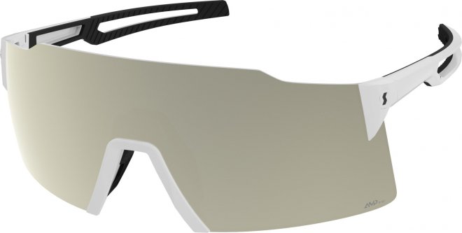 Очки спортивные Scott Stride Sunglasses, белые с белыми линзами White