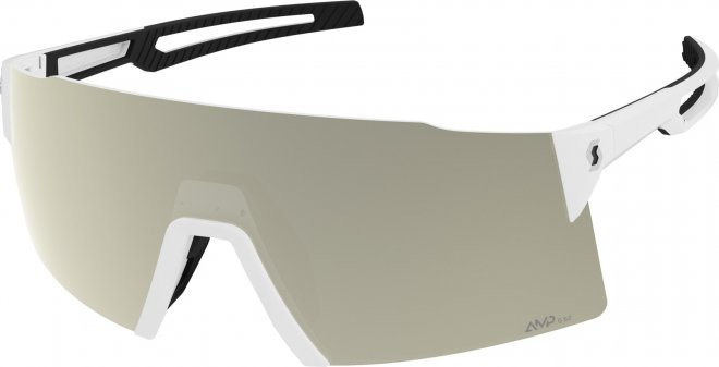 Очки спортивные Scott Stride Compact Sunglasses, белые White/AMP White Chrome