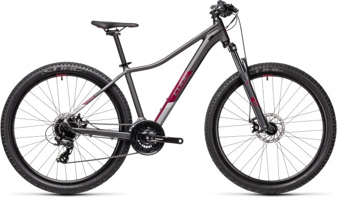 Велосипед Cube Access WS 27.5 (2021) Grey/Berry