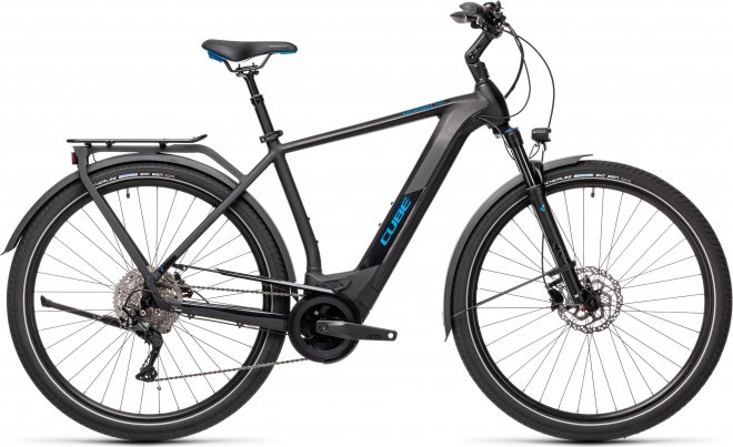 Велосипед Cube Kathmandu Hybrid Pro 500 (2021) Black/Blue