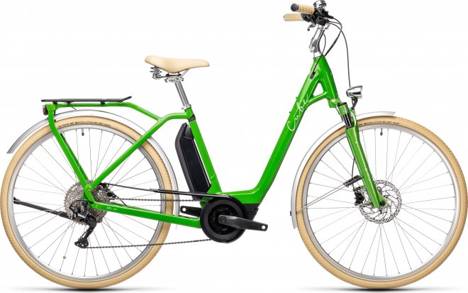 Велосипед Cube Ella Ride Hybrid 400 (2021) Applegreen/White
