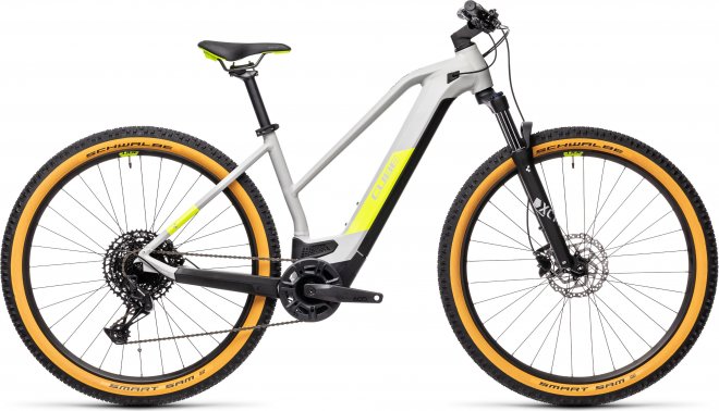Велосипед Cube Reaction Hybrid Pro 500 Trapeze (2021) Grey/Yellow