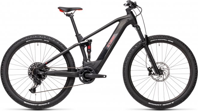 Велосипед Cube Stereo Hybrid 120 Pro 625 27.5 (2021) Black/Red