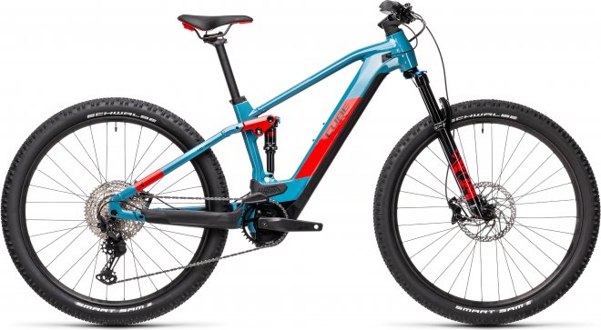 Велосипед Cube Stereo Hybrid 120 Race 625 29 (2021) Blue/Red
