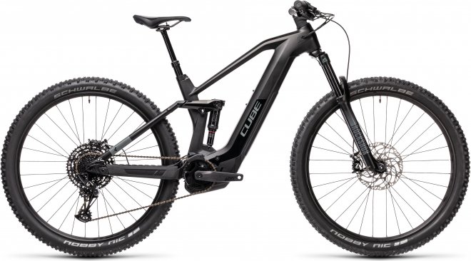 Велосипед Cube Stereo Hybrid 140 HPC Race 625 29 (2021) Black/Grey