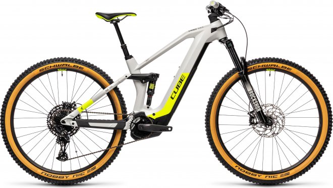 Велосипед Cube Stereo Hybrid 140 HPC Race 625 29 (2021) Grey/Yellow
