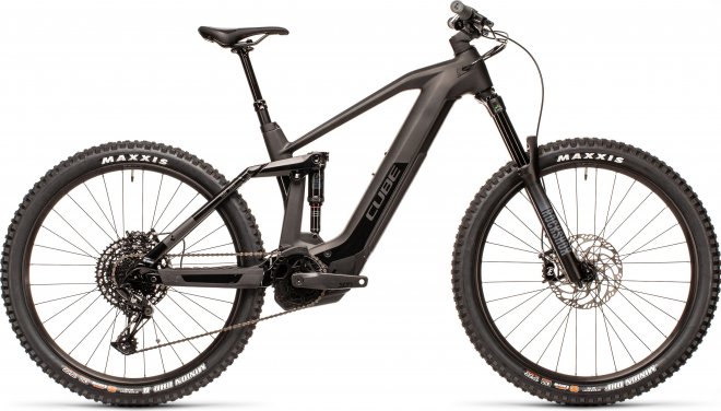Велосипед Cube Stereo Hybrid 160 HPC Race 625 27.5 (2021) Carbon Black