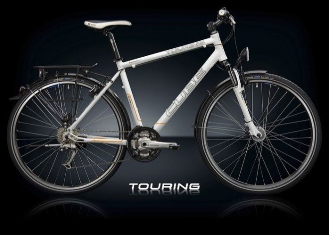 Городской велосипед Cube Touring White GTS/LDS