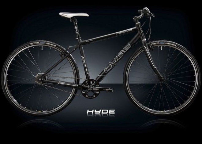 Городской велосипед Cube Hyde Comp GTS/LDS
